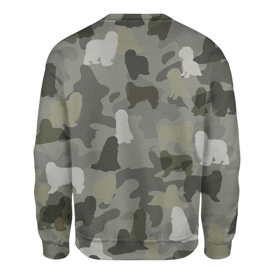 Bearded Collie - Camo - Premium Sweatshirt