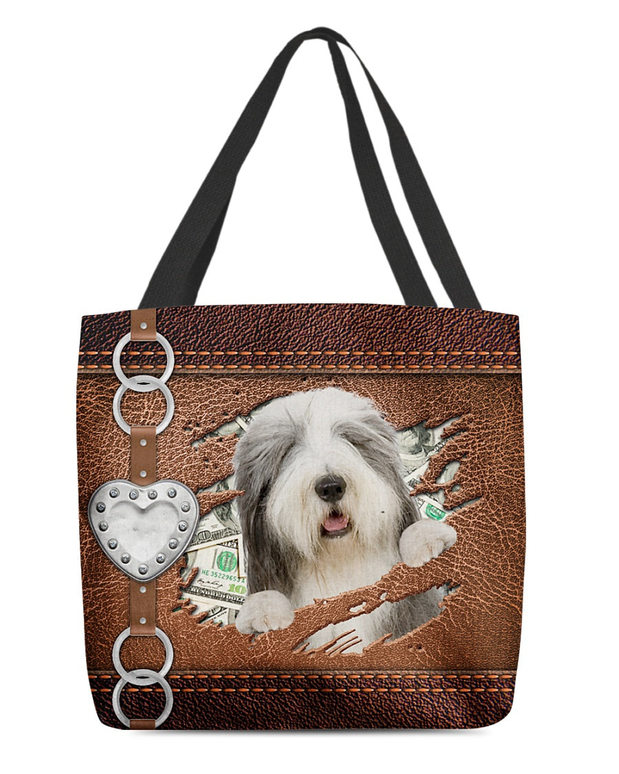 Bearded Collie-Let Me Go Out -Cloth Tote Bag