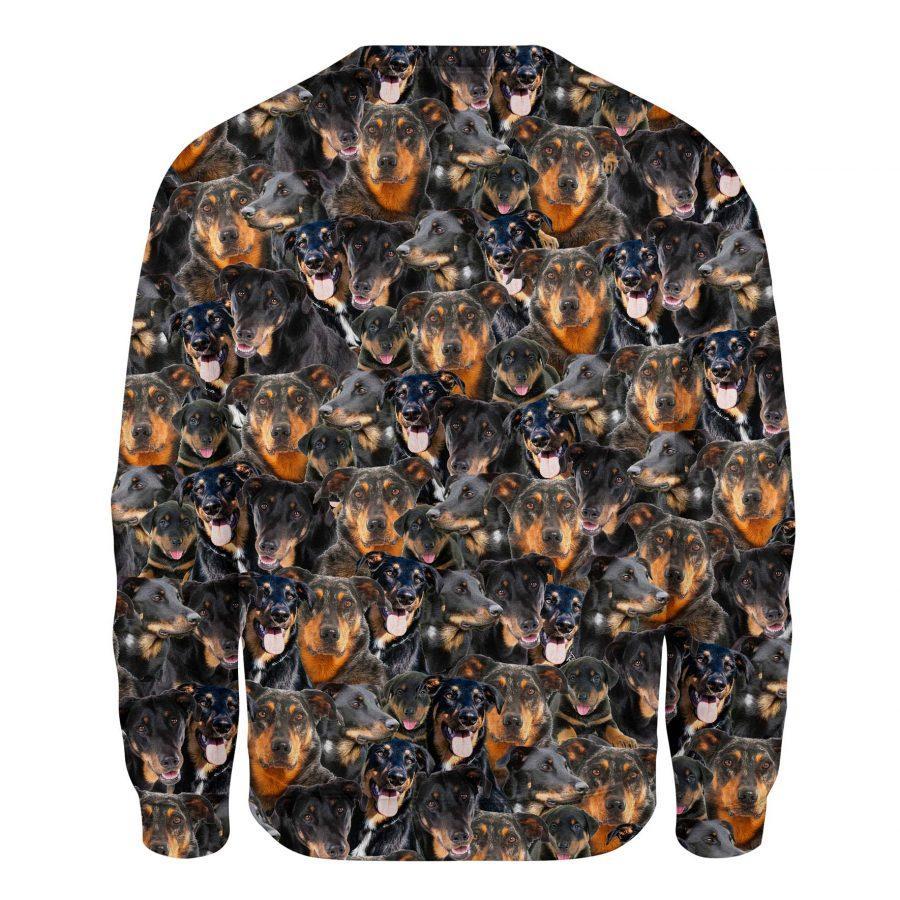 Beauceron - Full Face - Premium Sweatshirt