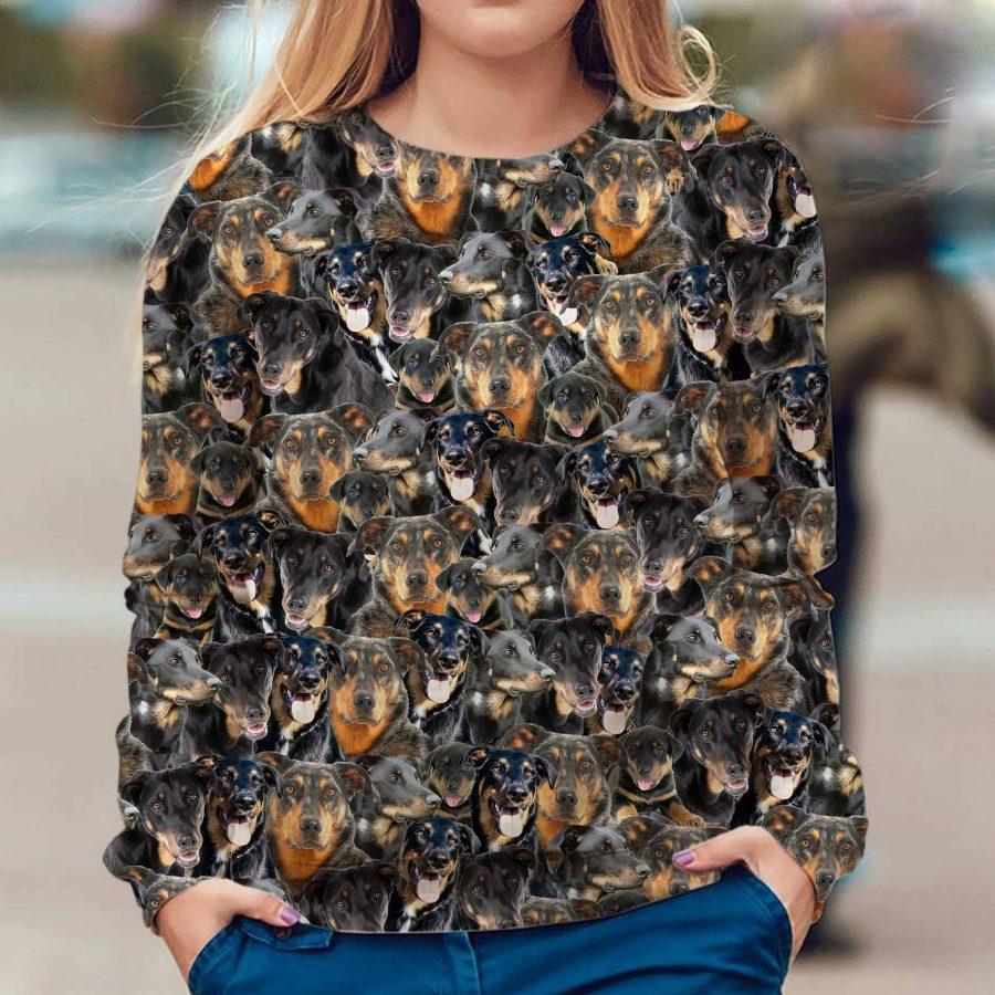 Beauceron - Full Face - Premium Sweatshirt