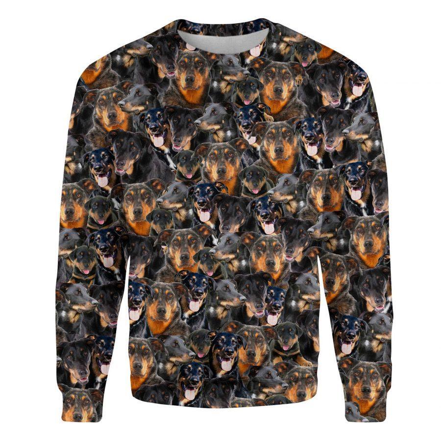 Beauceron - Full Face - Premium Sweatshirt