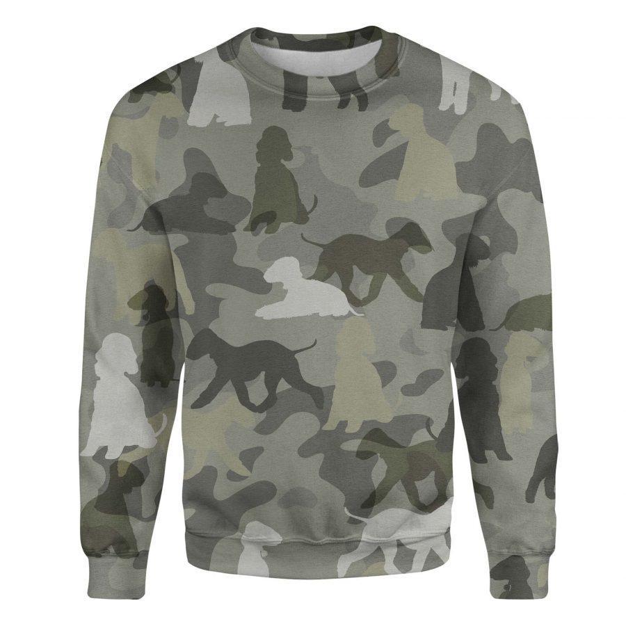 Bedlington Terrier - Camo - Premium Sweatshirt