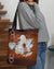 Bedlington Terrier-Let Me Go Out -Cloth Tote Bag