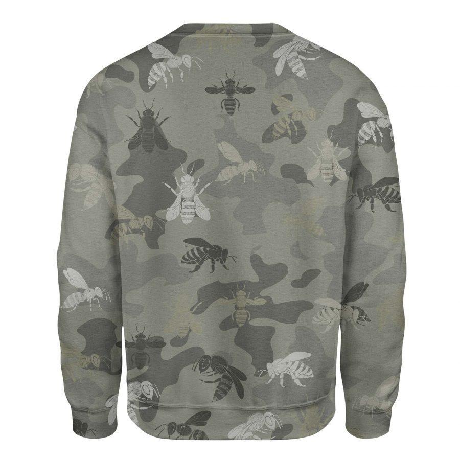 Bee - Camo - Premium Sweatshirt