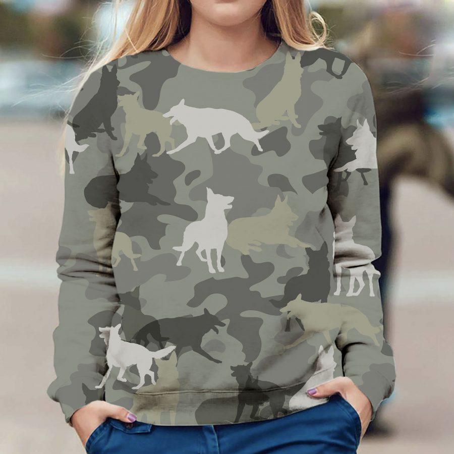 Berger Blanc Suisse - Camo - Premium Sweatshirt