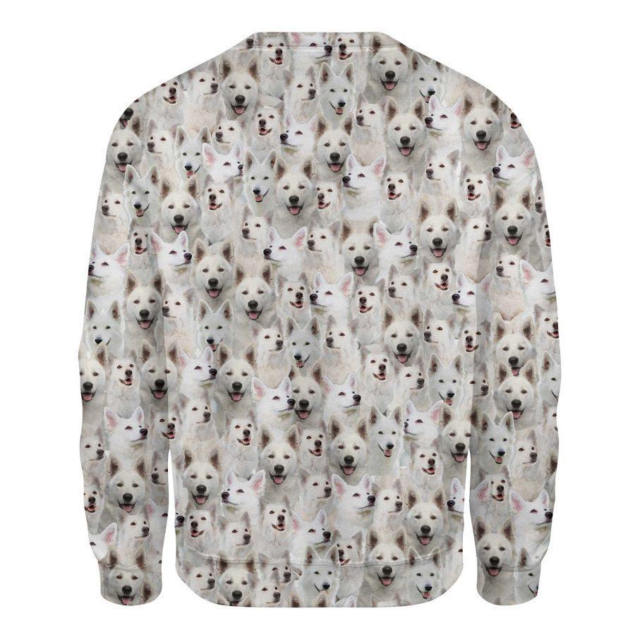 Berger Blanc Suisse - Full Face - Premium Sweatshirt