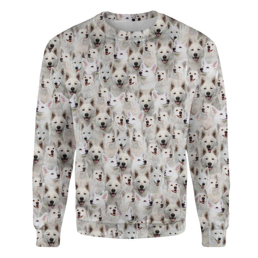 Berger Blanc Suisse - Full Face - Premium Sweatshirt