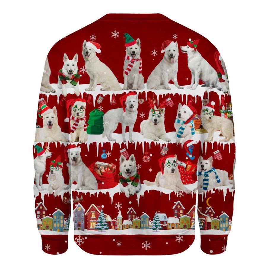 Berger Blanc Suisse - Snow Christmas - Premium Sweatshirt