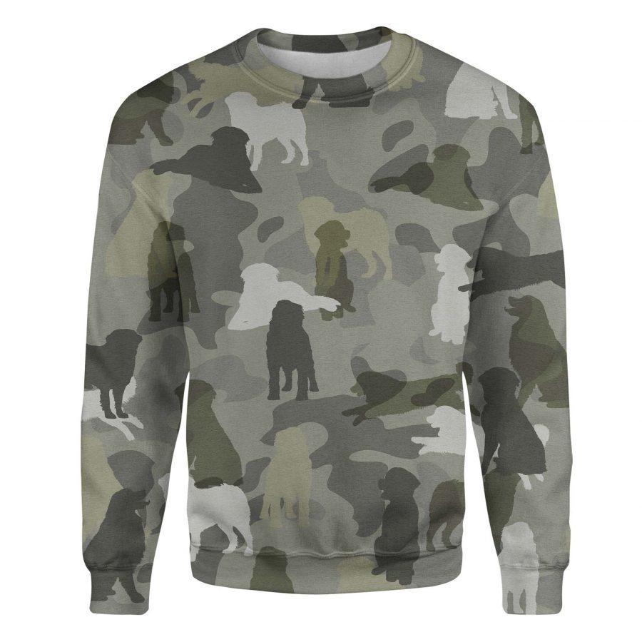 Bernese Mountain Dog - Camo - Premium Sweatshirt