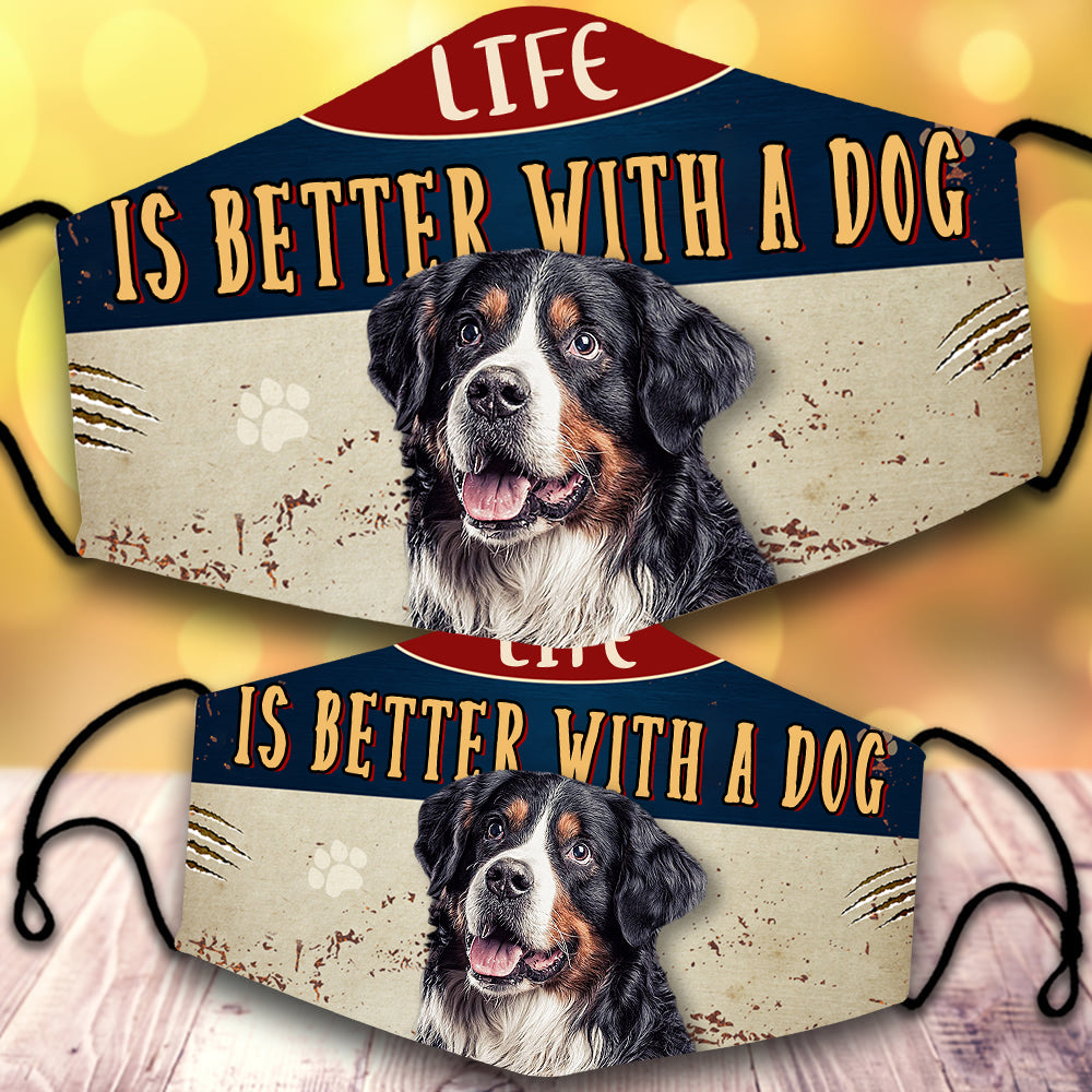 Bernese Mountain-Life Is Better With A Dog-Veil
