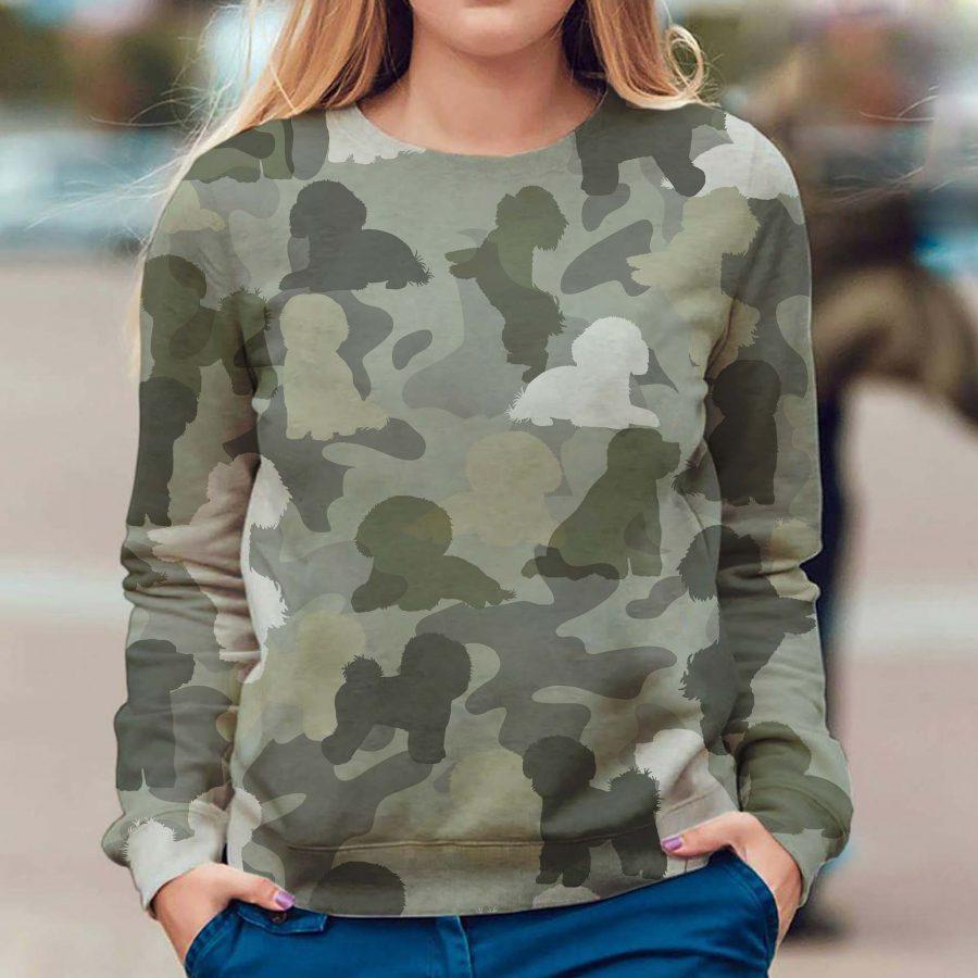 Bichon Frise - Camo - Premium Sweatshirt