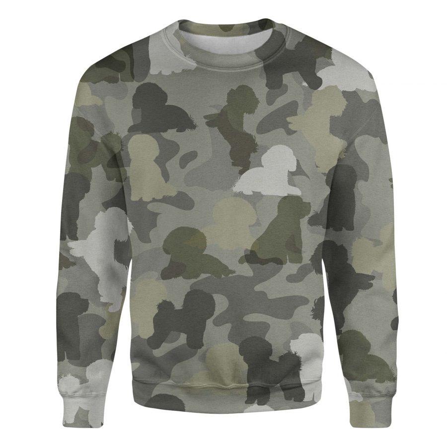 Bichon Frise - Camo - Premium Sweatshirt