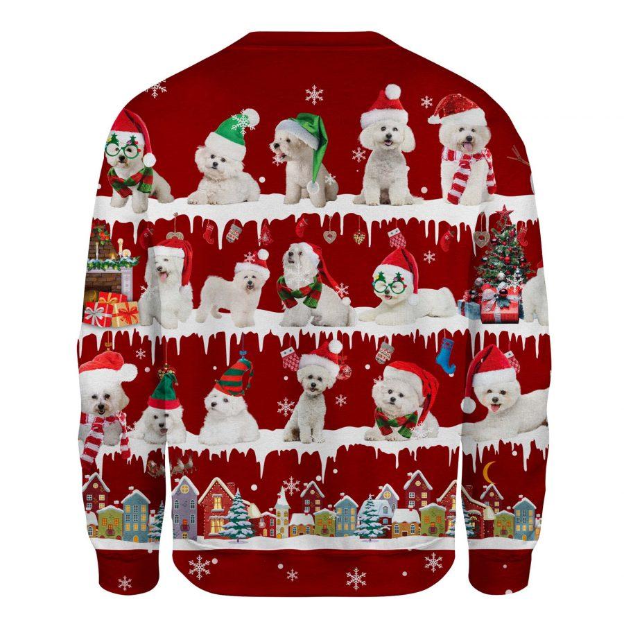 Bichon Frise - Snow Christmas - Premium Sweatshirt