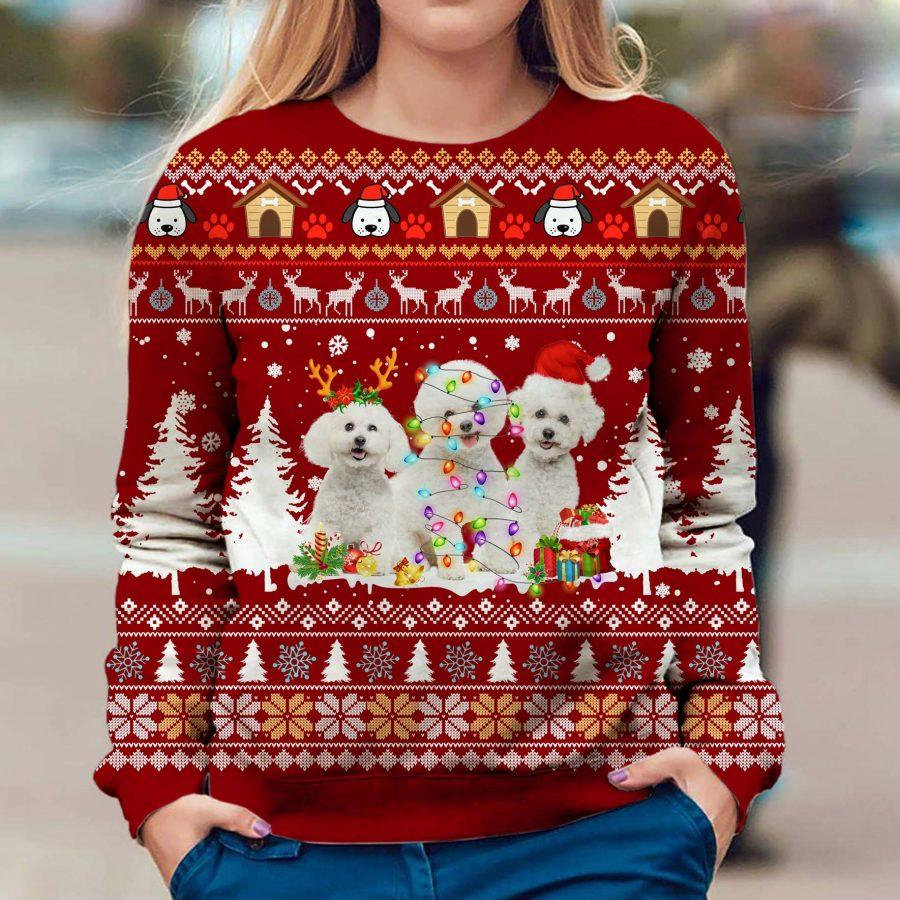 Bichon Frise  - Ugly - Premium Sweatshirt