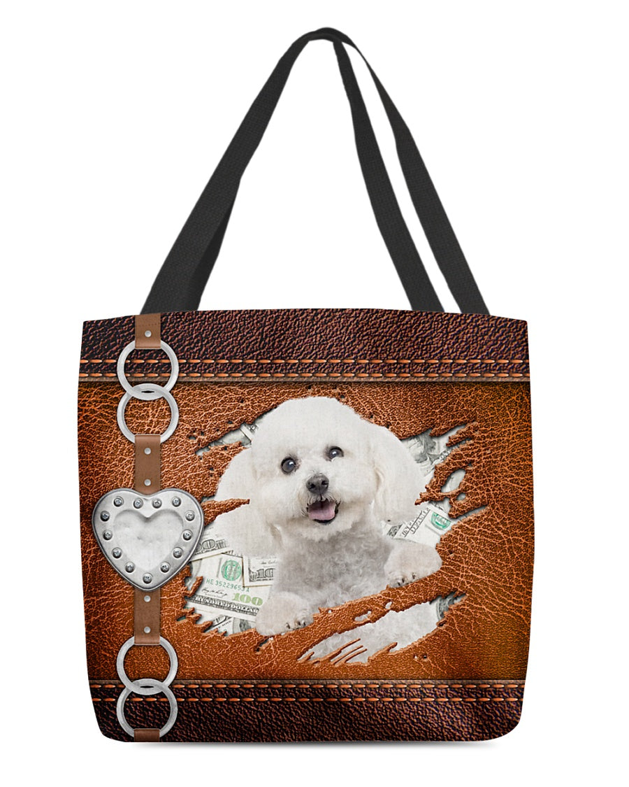 Bichon-Let Me Go Out -Cloth Tote Bag