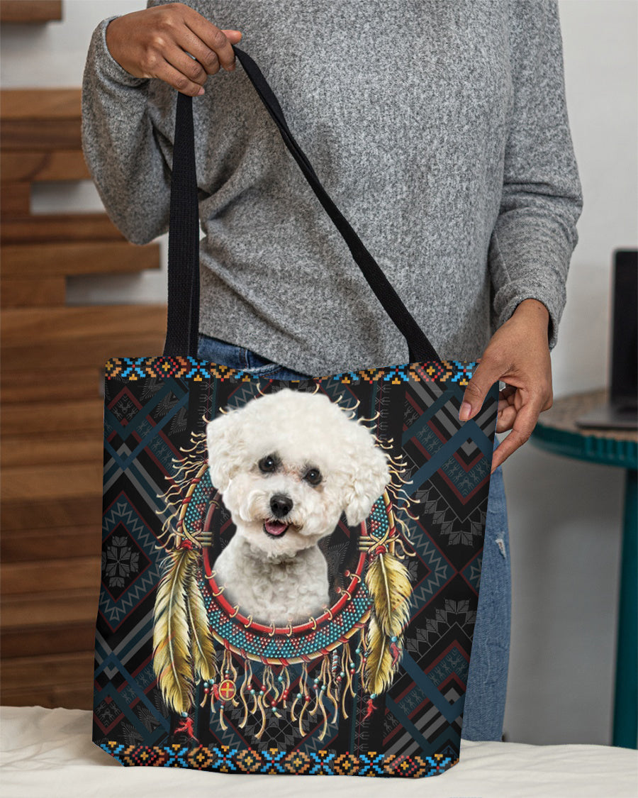 Bichon Frise 2  In Dreamcatcher Cloth Tote Bag