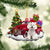 Bichon Frise Tis The Season Two Sided Ornament