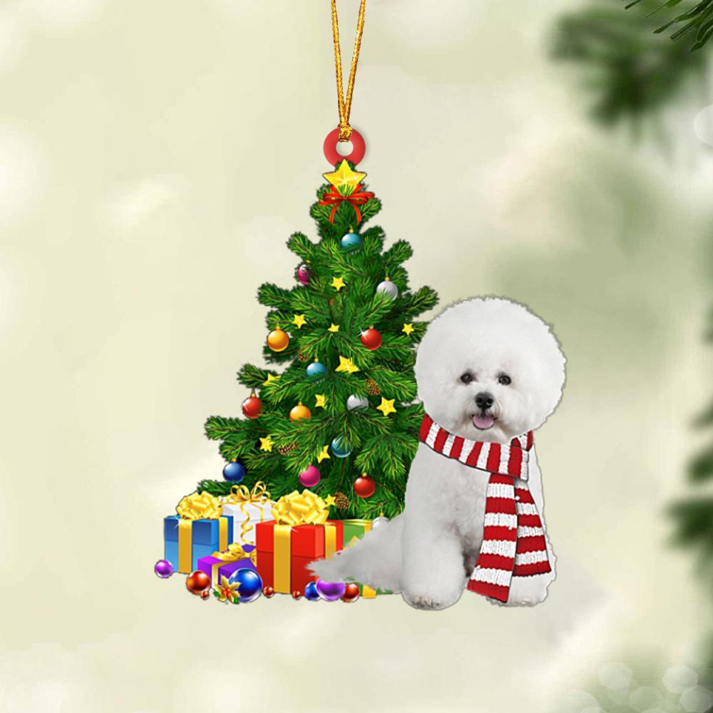 Bichon Frise-Christmas Star Hanging Ornament