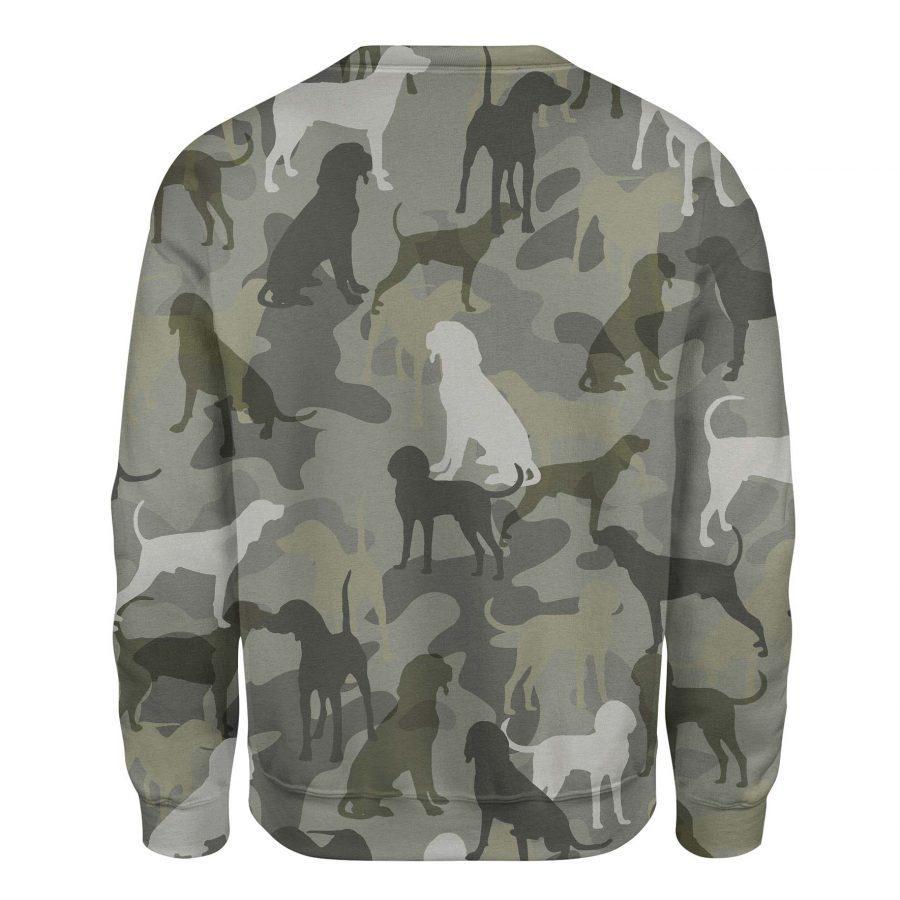 Black and Tan Coonhound - Camo - Premium Sweatshirt