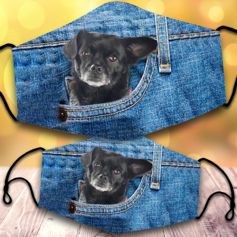 Black Chug-In Pocket-Veil