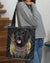 Black Labrador  In Dreamcatcher Cloth Tote Bag