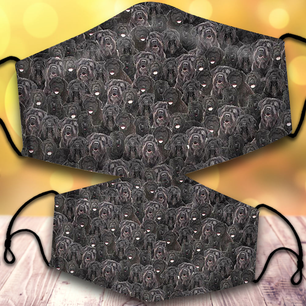 Black Russian Terrier-Full Veil