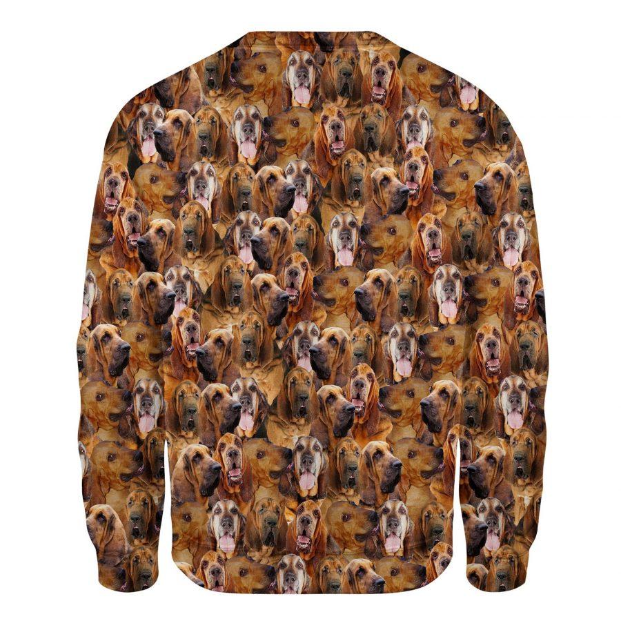Bloodhound - Full Face - Premium Sweatshirt