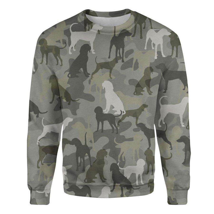 Bluetick Coonhound - Camo - Premium Sweatshirt