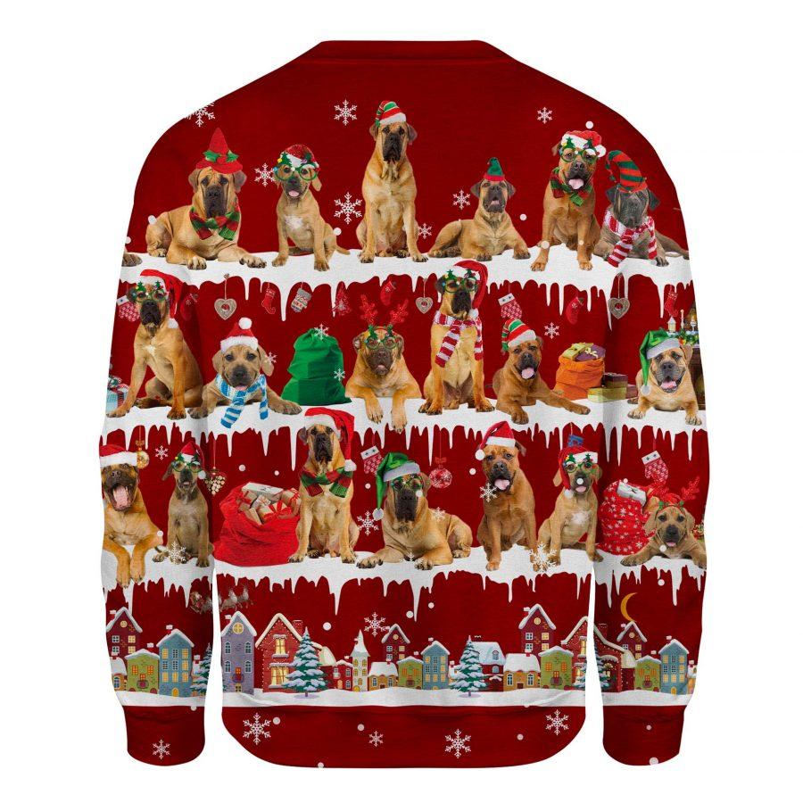 Boerboel - Snow Christmas - Premium Sweatshirt