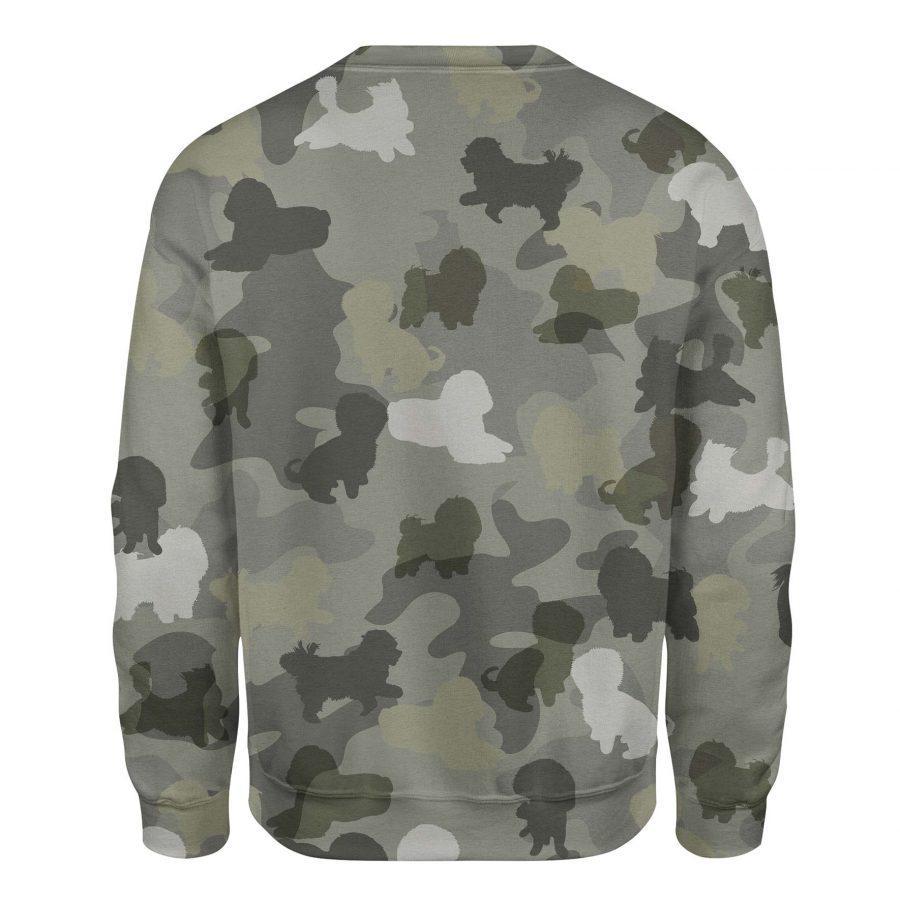 Bolognese Dog - Camo - Premium Sweatshirt