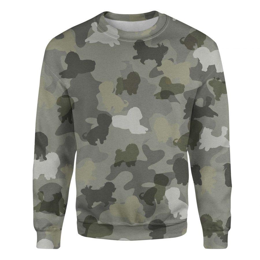 Bolognese Dog - Camo - Premium Sweatshirt