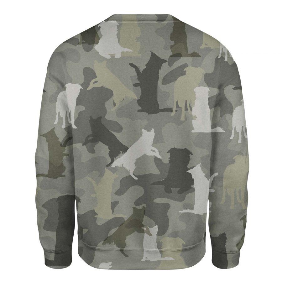 Border Collie - Camo - Premium Sweatshirt