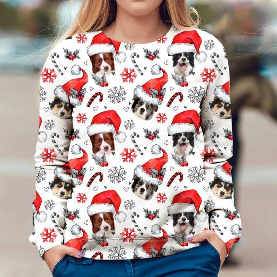 Border Collie - Xmas Decor - Premium Sweatshirt
