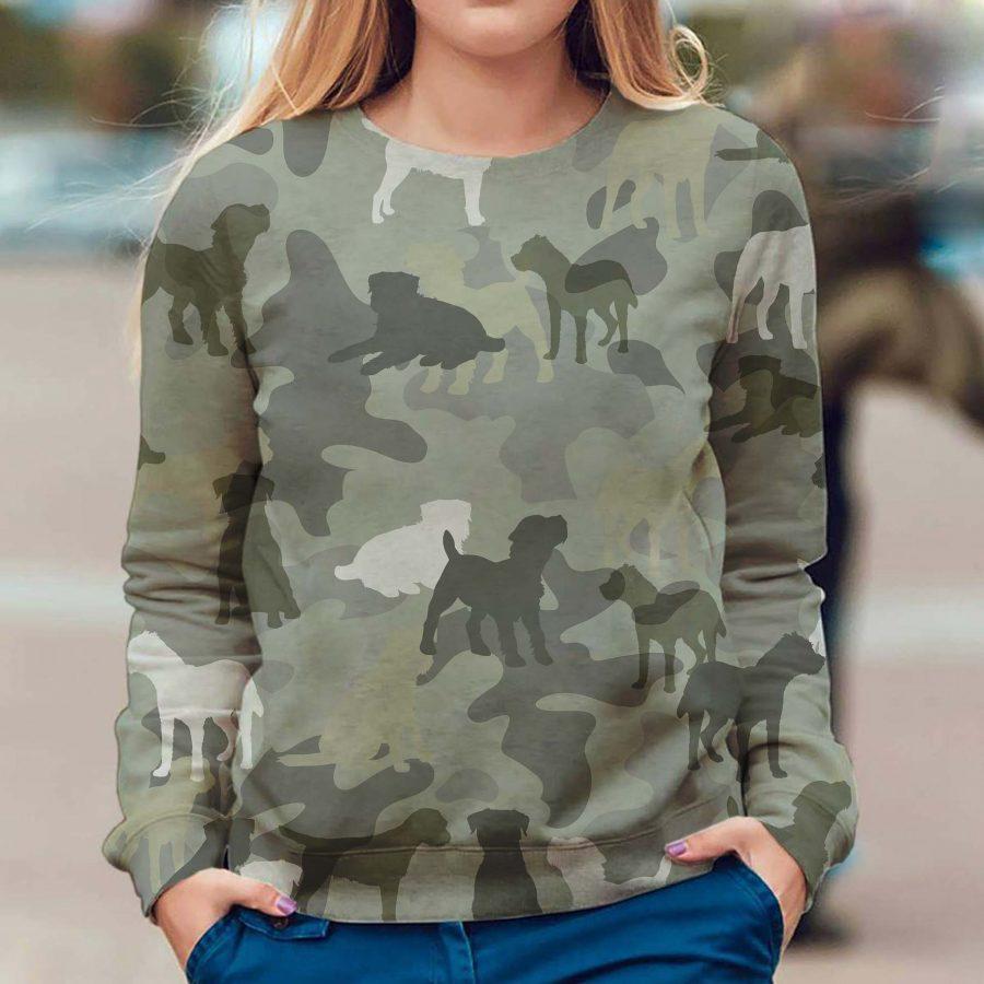 Border Terrier - Camo - Premium Sweatshirt