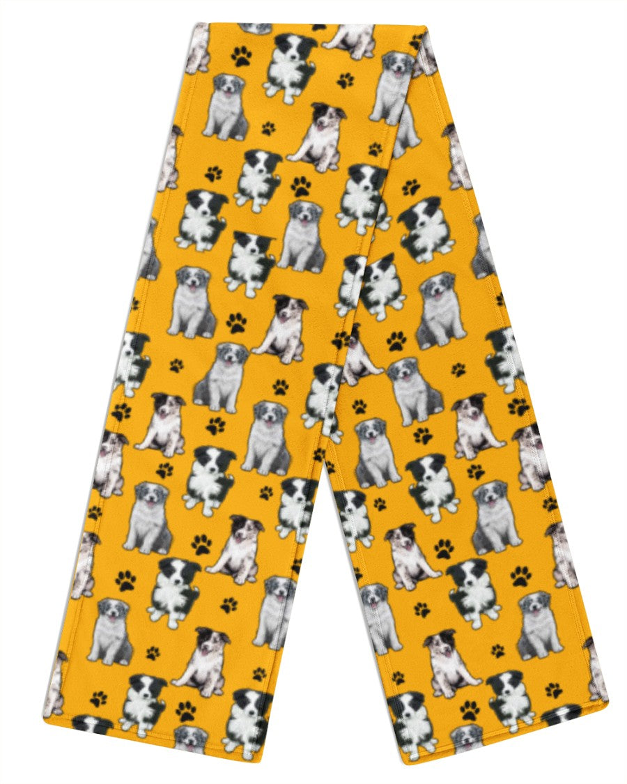 Border Collie-Paw Dog Scarf