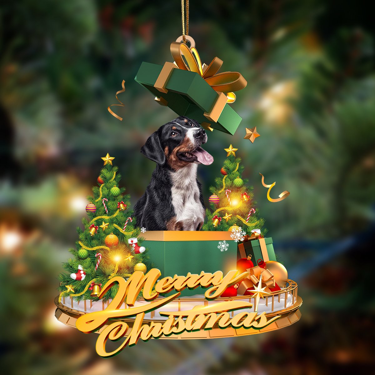 Border Collie-Christmas Gifts&amp;dogs Hanging Ornament