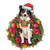 Border Collie Christmas Ornament