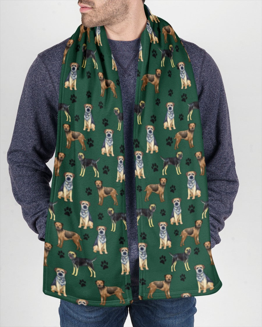 Border Terrier-Paw Dog Scarf