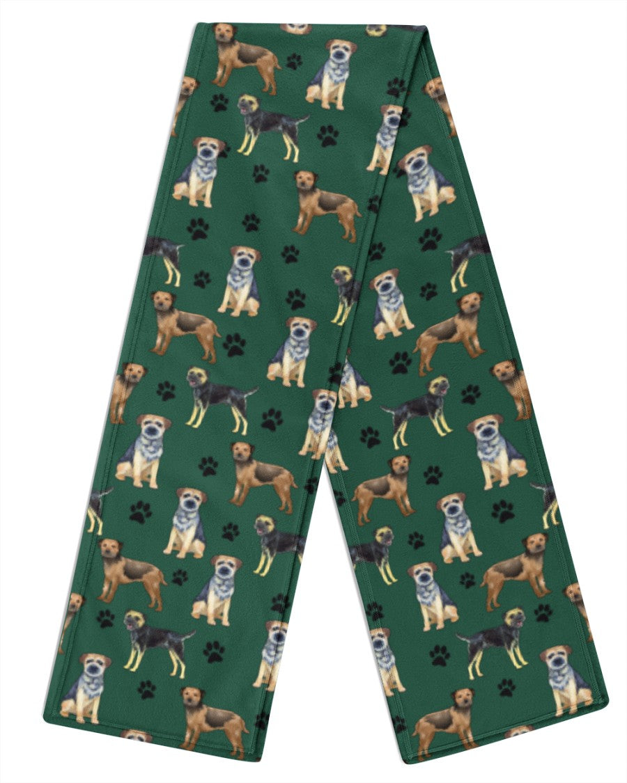 Border Terrier-Paw Dog Scarf
