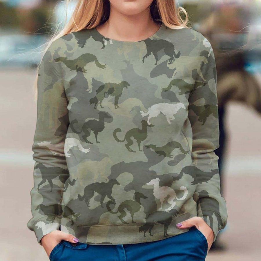 Borzoi - Camo - Premium Sweatshirt
