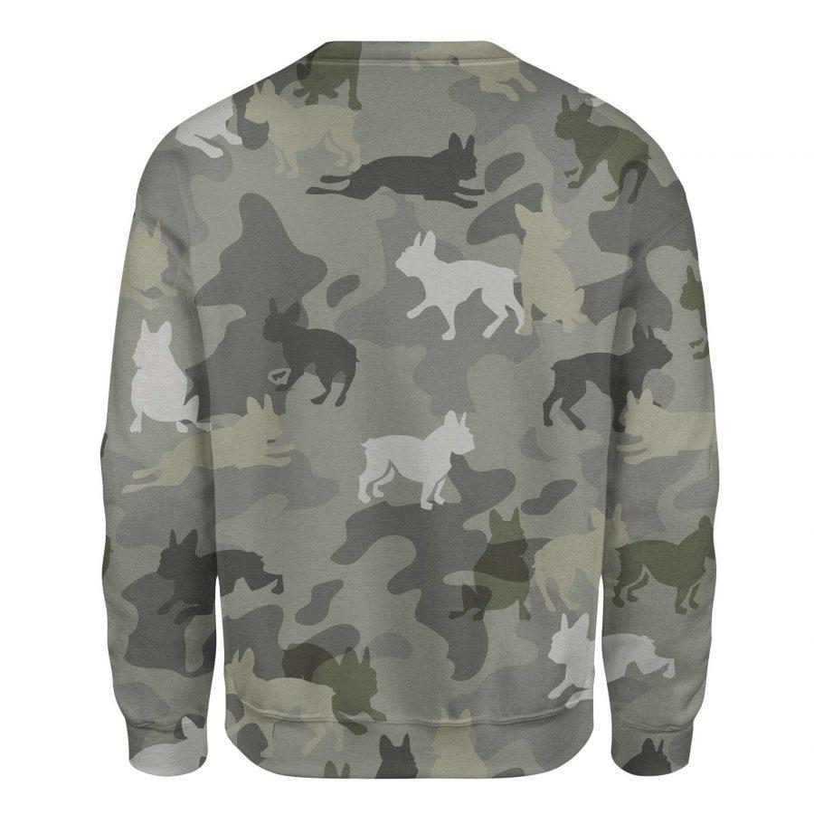 Boston Terrier - Camo - Premium Sweatshirt