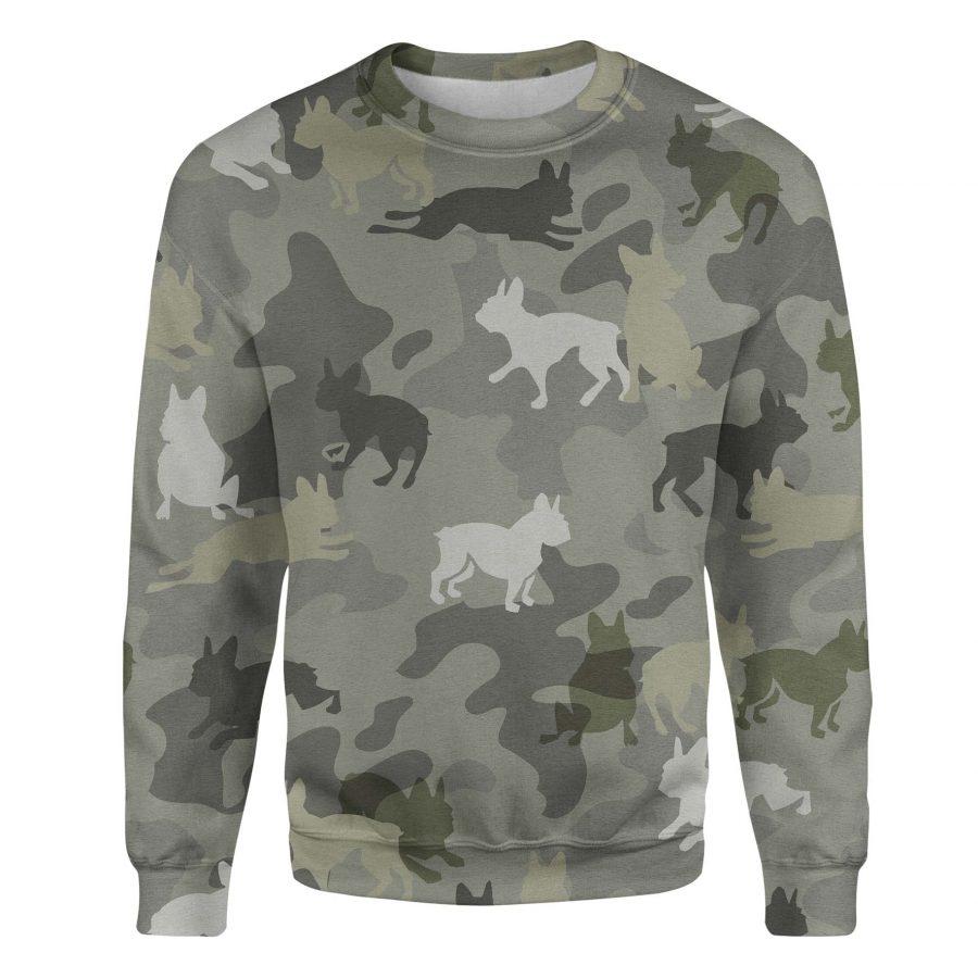 Boston Terrier - Camo - Premium Sweatshirt