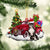 Boston Terrier Tis The Season Two Sided Ornament