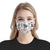 Boxer Floral Vintage EZ07 2606 Face Mask