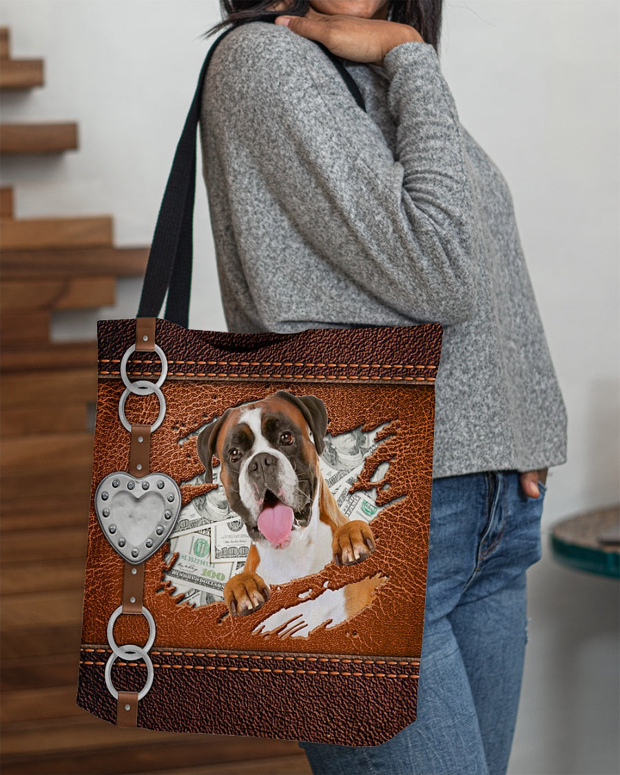 Boxer-Let Me Go Out -Cloth Tote Bag