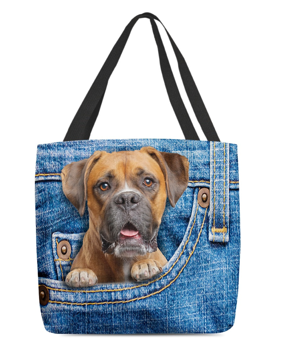 Boxer-in pocket-Cloth Tote Bag
