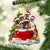 Boxer-Christmas Bag&Dogs-Two Sided Ornament