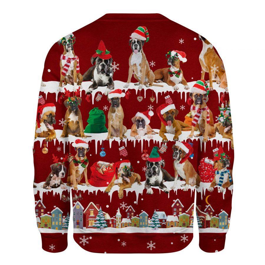 Boxer - Snow Christmas - Premium Sweatshirt