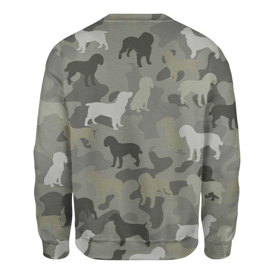 Boykin Spaniel1 - Camo - Premium Sweatshirt