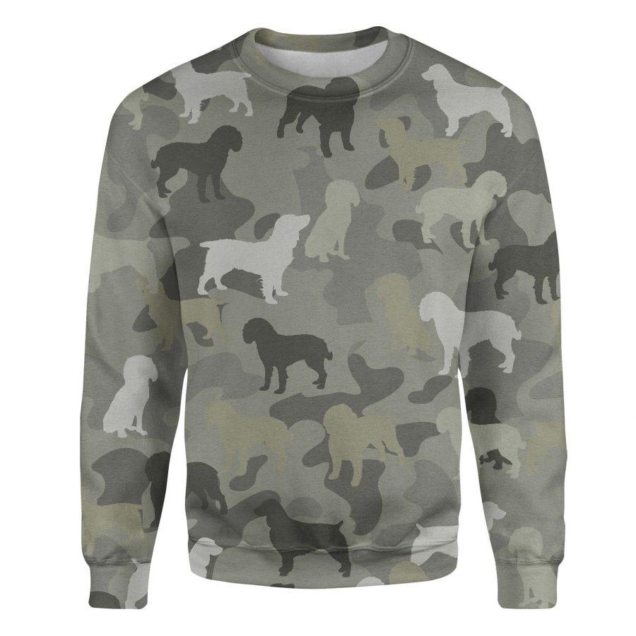 Boykin Spaniel1 - Camo - Premium Sweatshirt